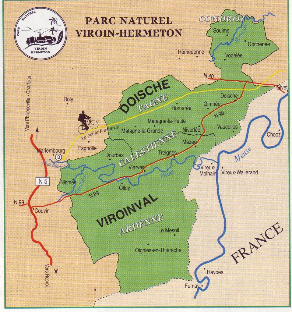 Le parc naturel Viroin-Hermeton
